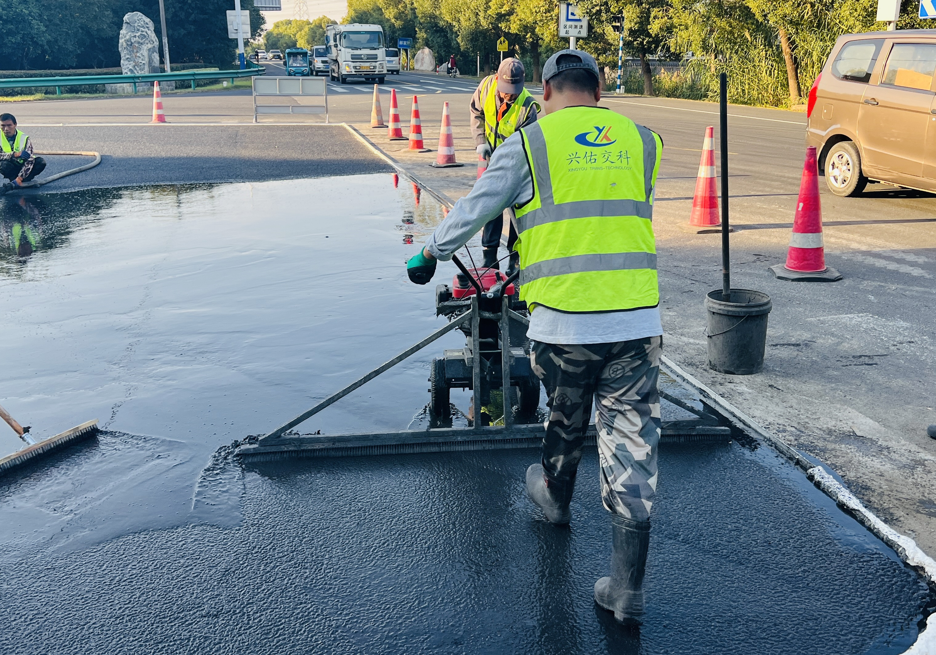 GCA灌漿復(fù)合抗車(chē)轍路面